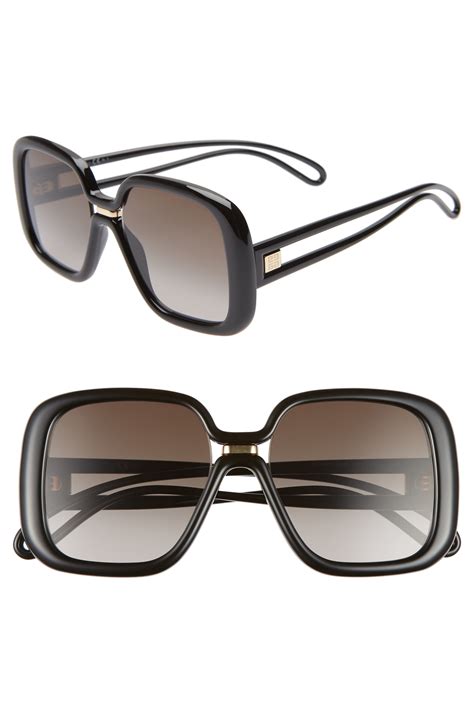 givenchy frames uk|Givenchy 55mm oversized sunglasses.